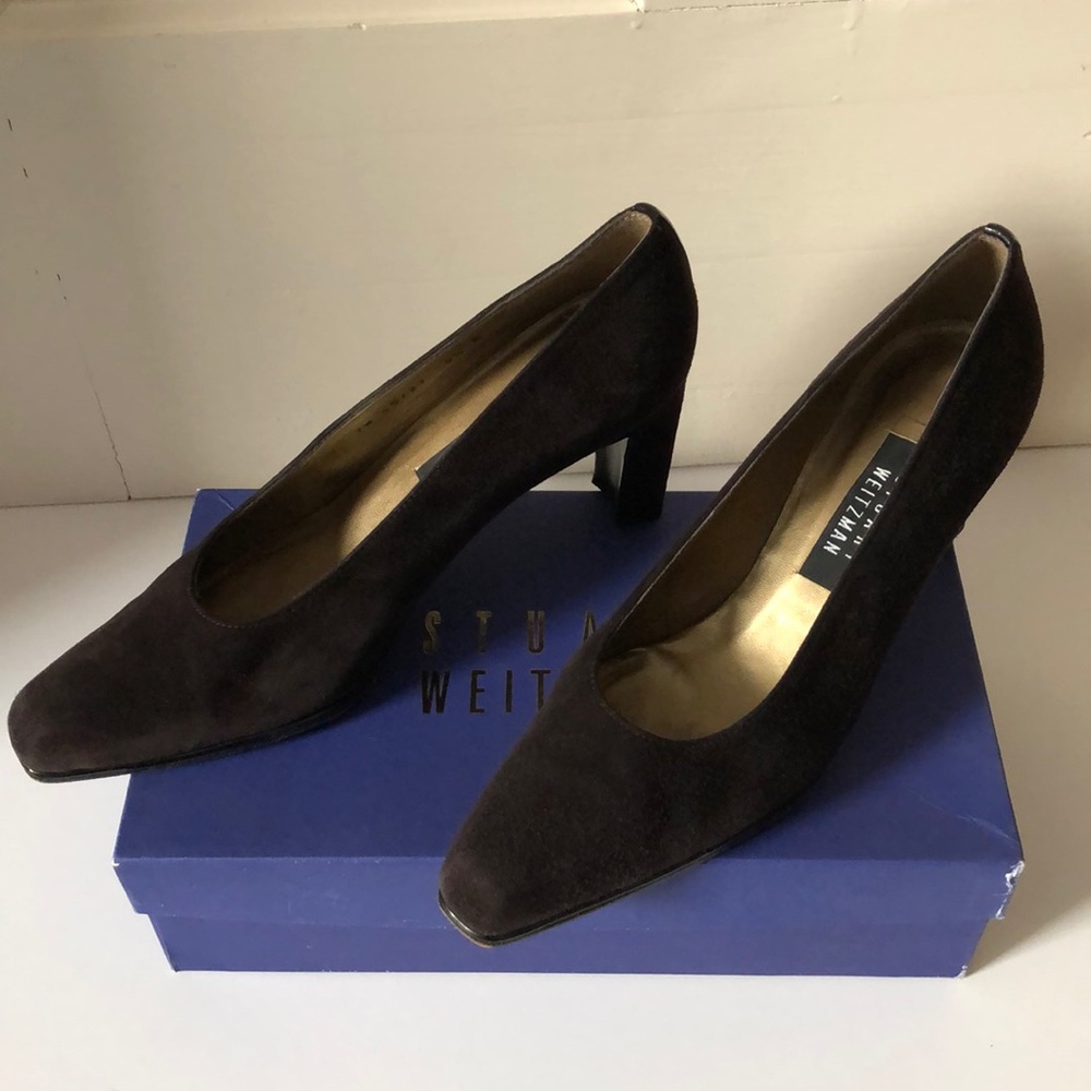 Suede pumps